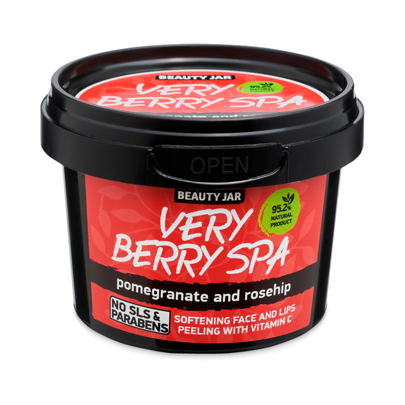 Gesichts- und Lippenpeeling VERY BERRY SPA