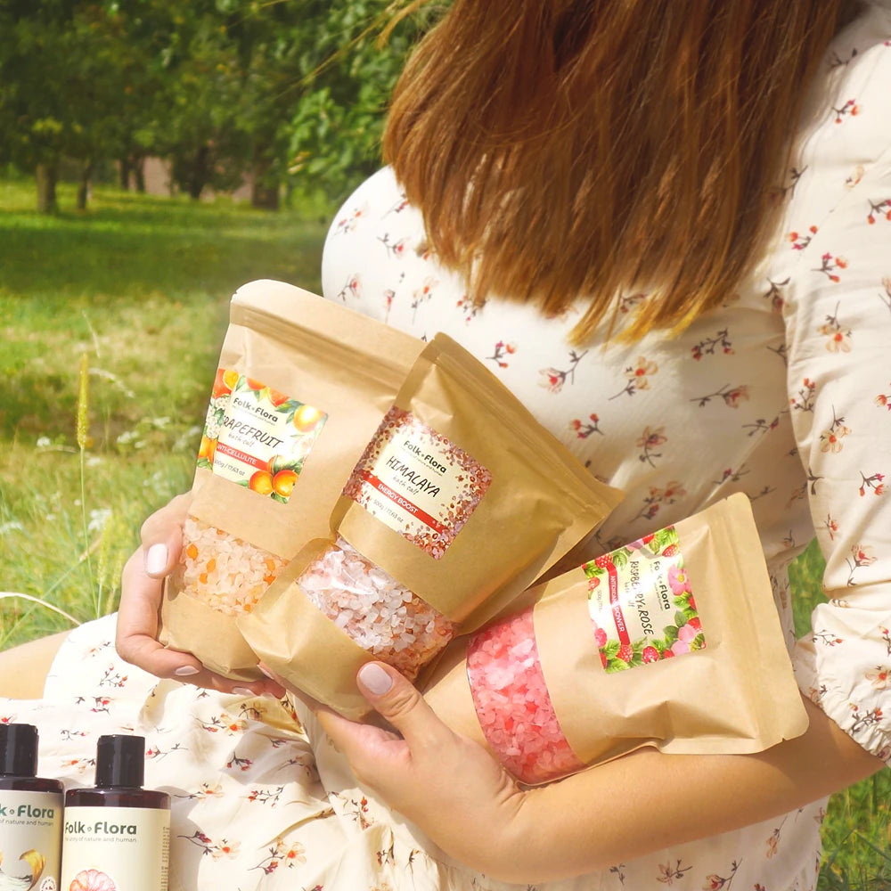 Folk & Flora Grapefruit Badesalz